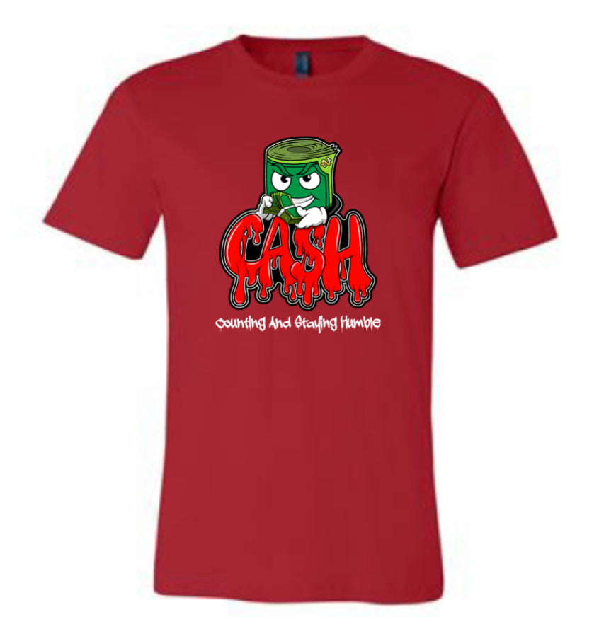 BLOODY RED BANK-ROLL T-SHIRT
