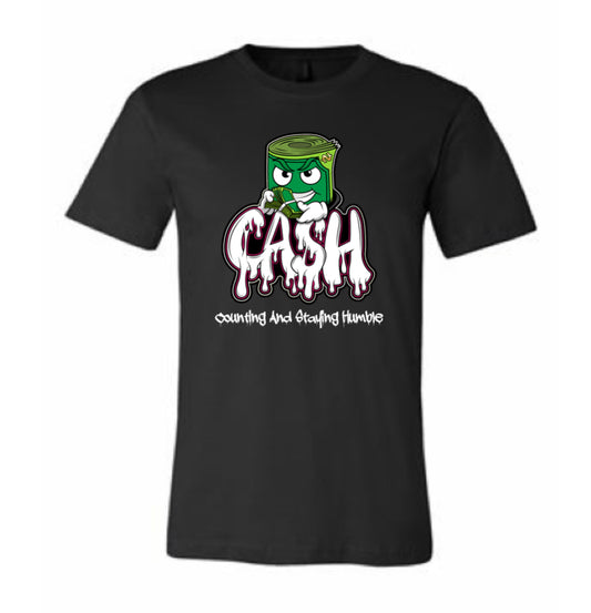 WHITE BANK-ROLL T-SHIRT