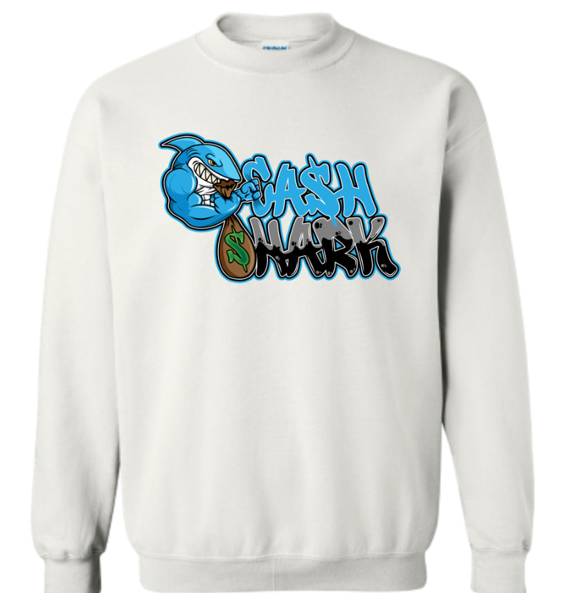 OCEAN BLUE BULL SHARK CREW NECK
