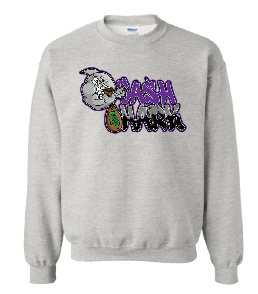 MYSTIQUE PURPLE BULL SHARK CREW NECK