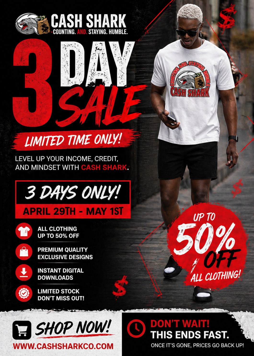 3 DAY SALE