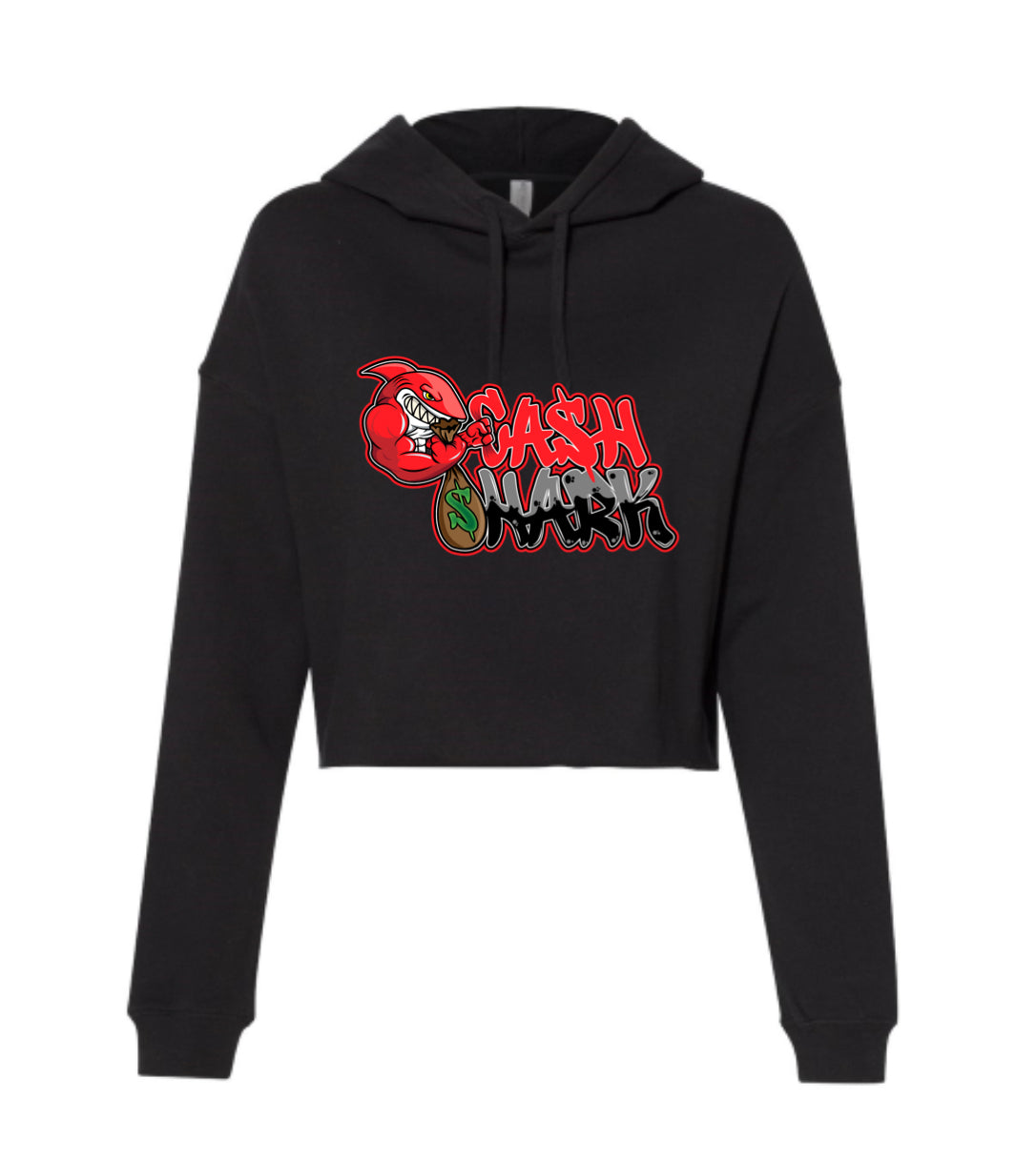 BLOODY RED BULL SHARK CROP SWEATSUIT