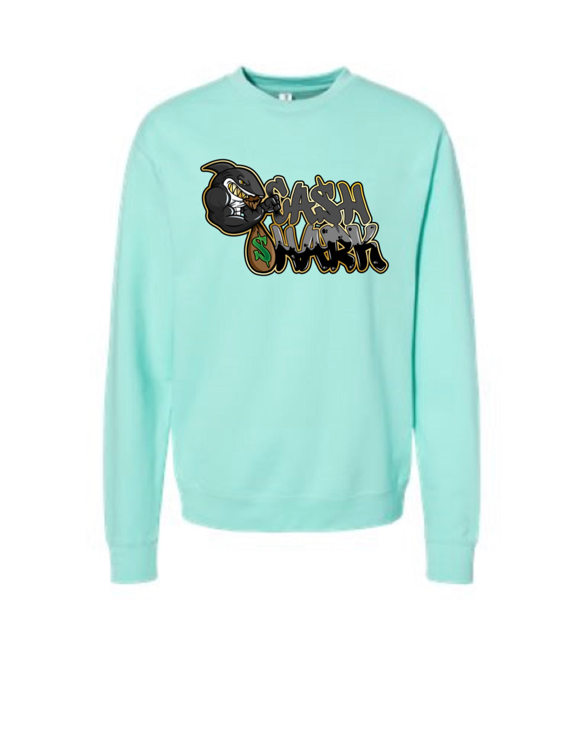 SHADOW BLACK BULL SHARK CREW NECK