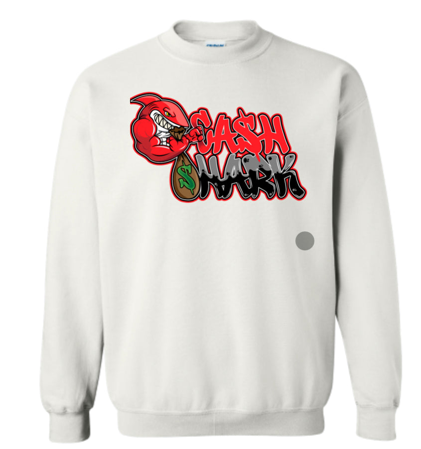 BLOODY RED BULL SHARK CREW NECK