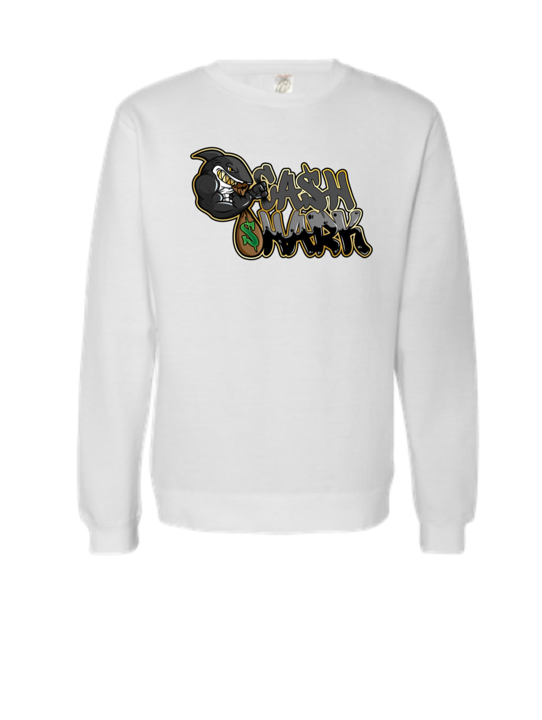 SHADOW BLACK BULL SHARK CREW NECK