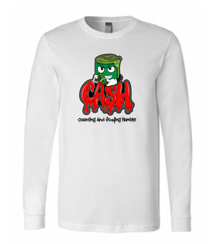 BLOODY RED BANK-ROLL LONG SLEEVE