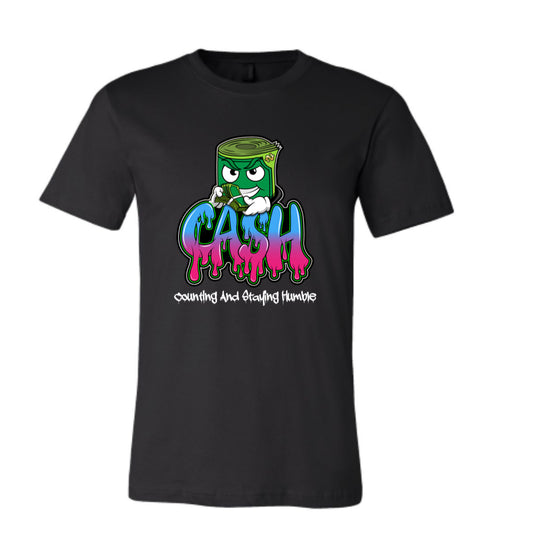 BLUE/PINK BANK-ROLL T-SHIRT