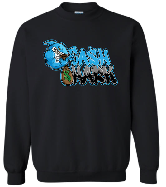 OCEAN BLUE BULL SHARK CREW NECK