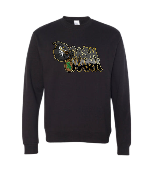 SHADOW BLACK BULL SHARK CREW NECK