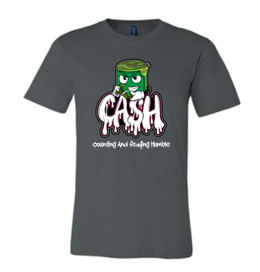 WHITE BANK-ROLL T-SHIRT
