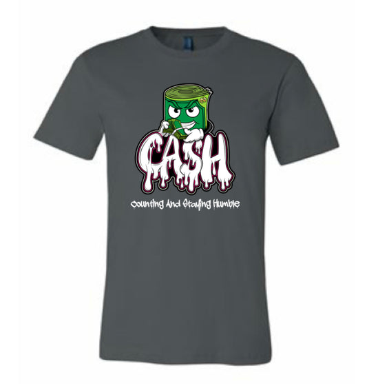 WHITE BANK-ROLL T-SHIRT