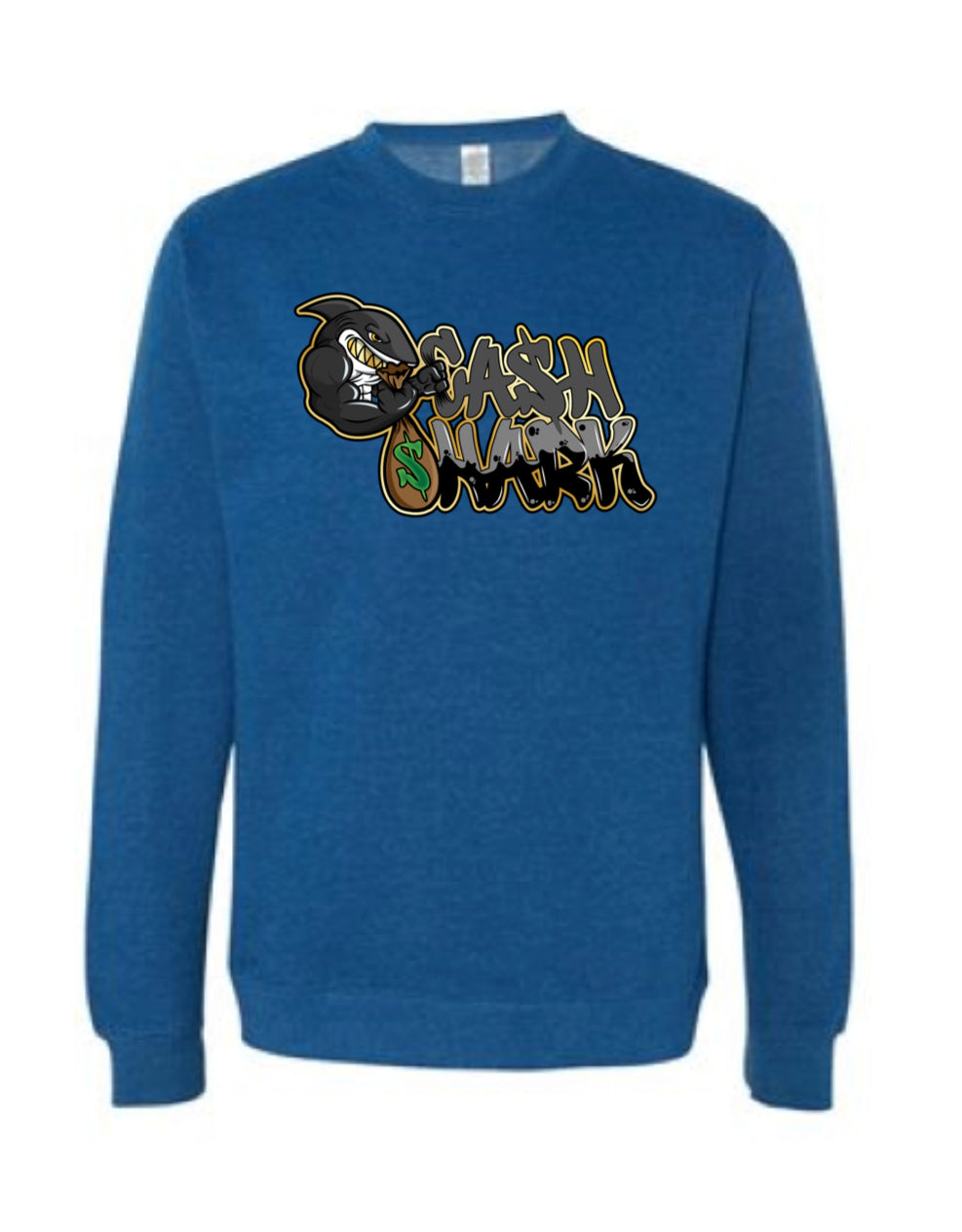SHADOW BLACK BULL SHARK CREW NECK