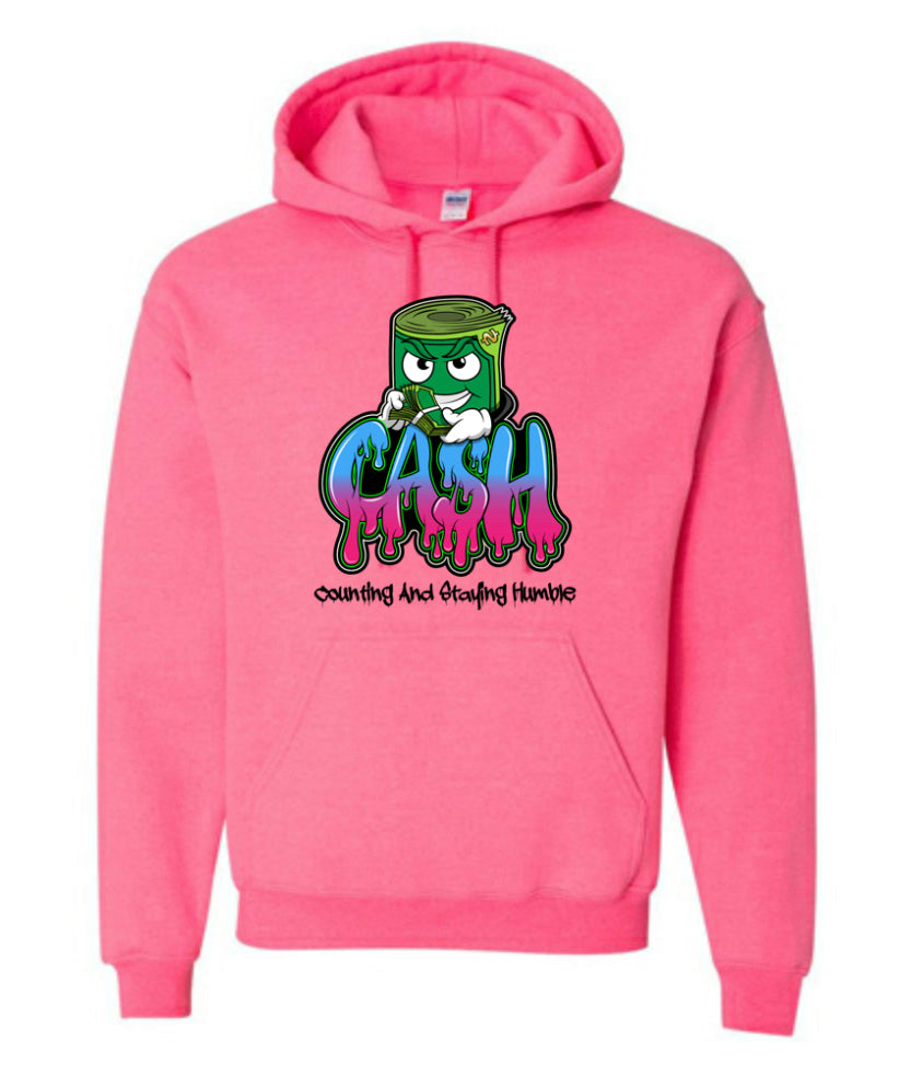 BLUE/PINK BANK-ROLL HOODIE