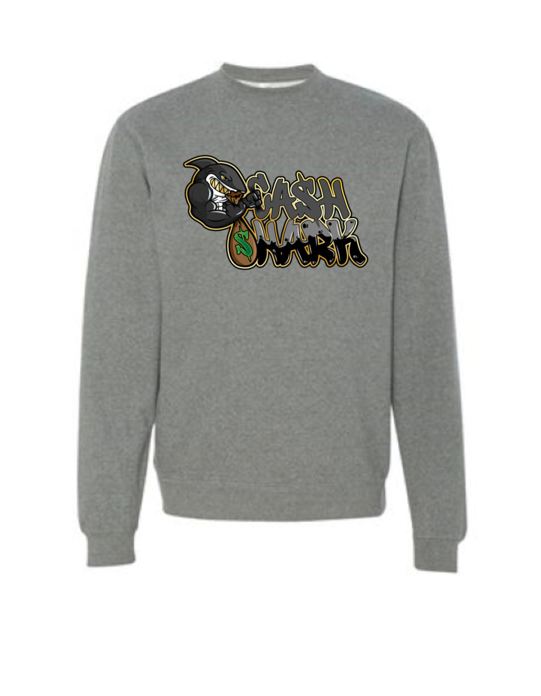 SHADOW BLACK BULL SHARK CREW NECK