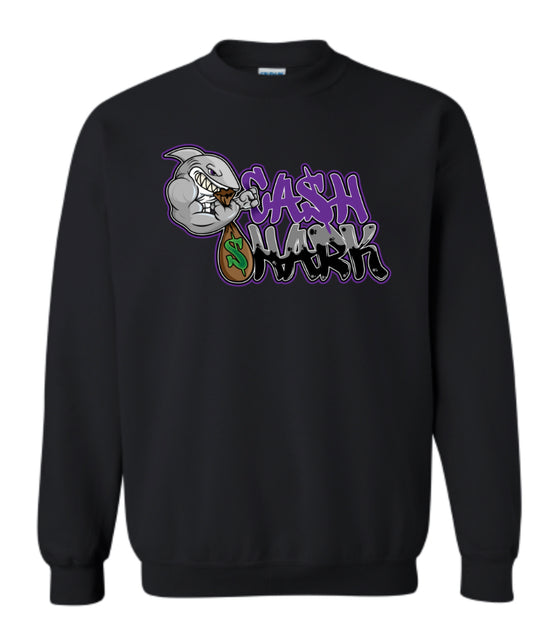 MYSTIQUE PURPLE BULL SHARK CREW NECK