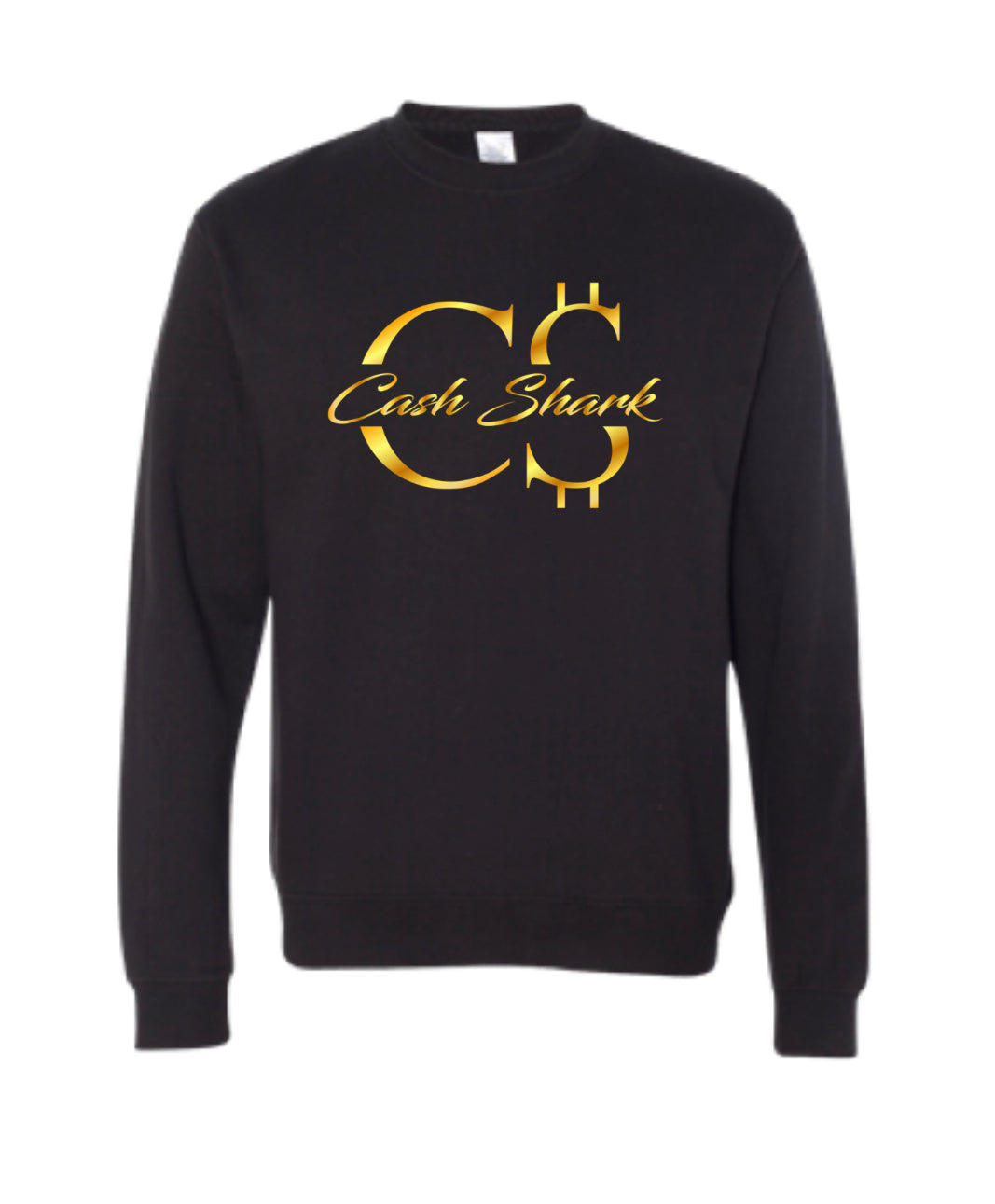 GOLD C$ LOGO CREW NECK