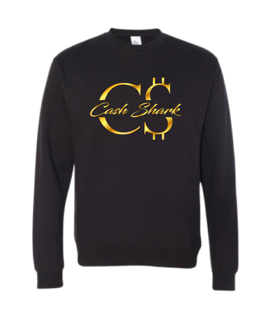GOLD C$ LOGO CREW NECK