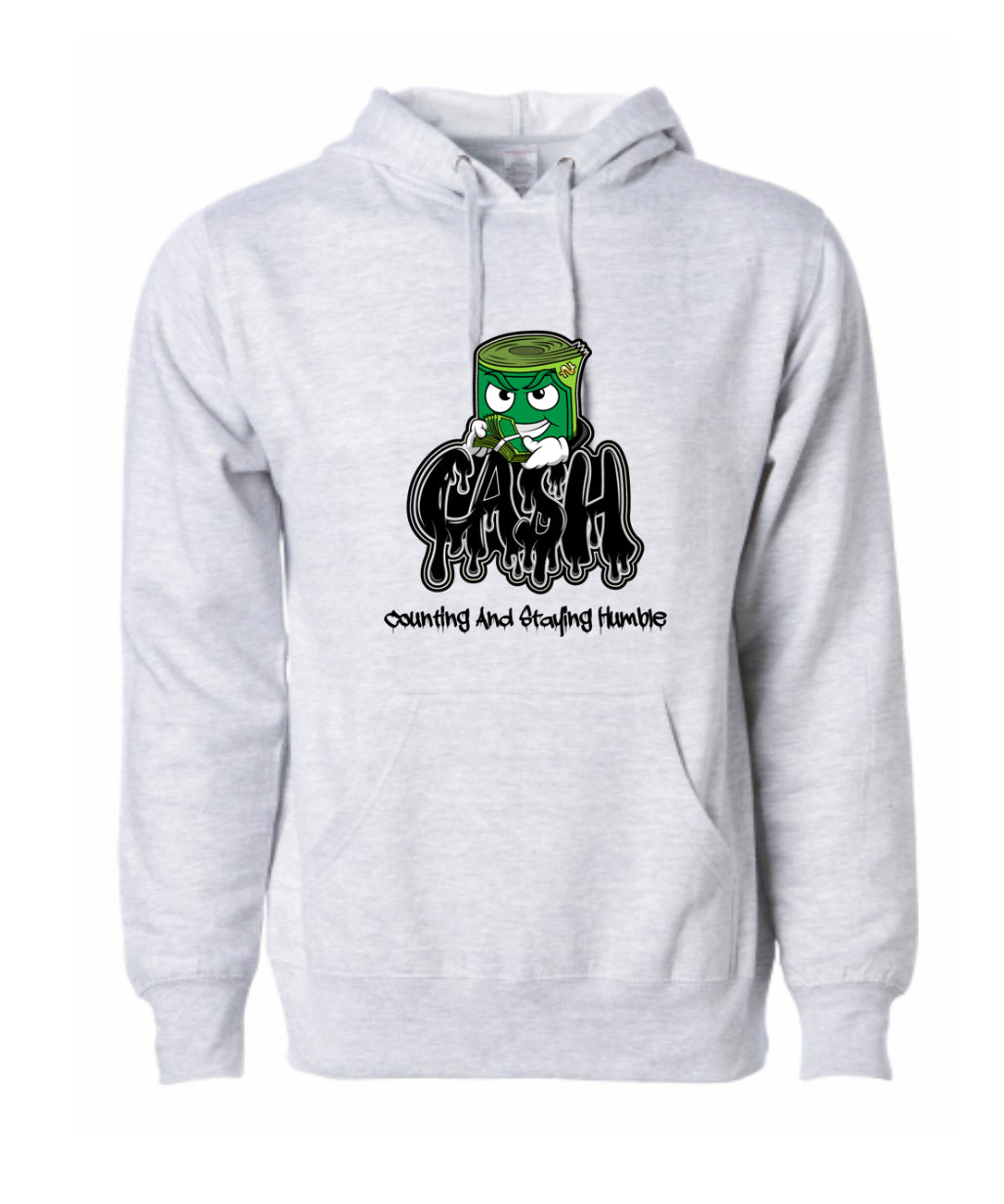 BLACK BANK-ROLL GREY SWEATSUIT