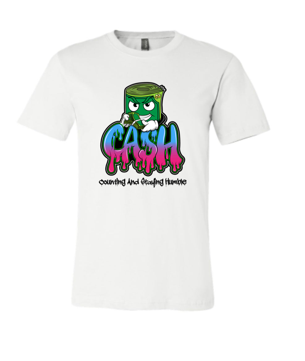 BLUE/PINK BANK-ROLL T-SHIRT