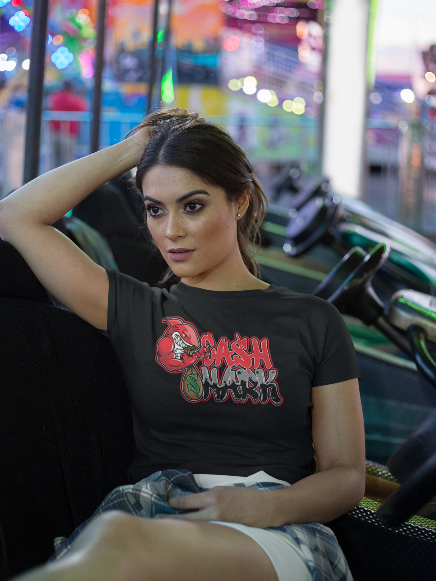 BLOODY RED BULL SHARK T-SHIRT